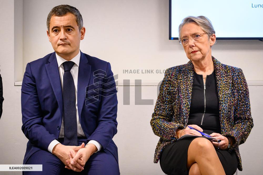 Ministerial Visit To OFMIN - Paris