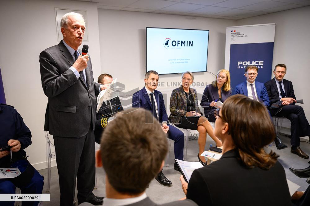Ministerial Visit To OFMIN - Paris