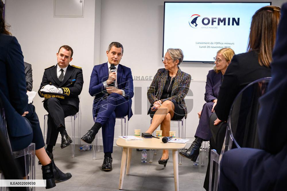 Ministerial Visit To OFMIN - Paris