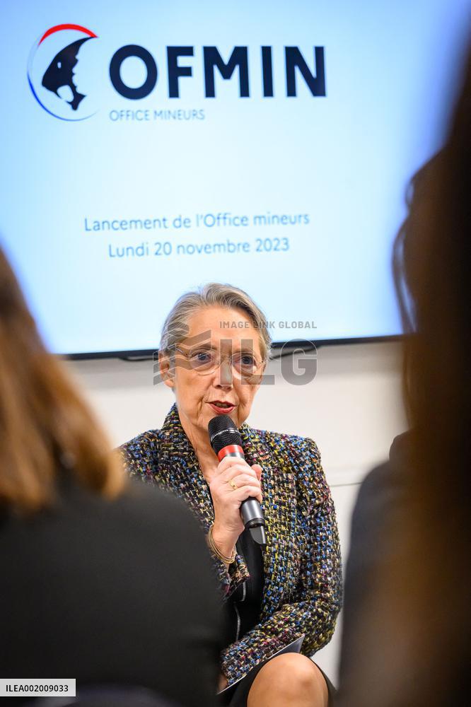 Ministerial Visit To OFMIN - Paris