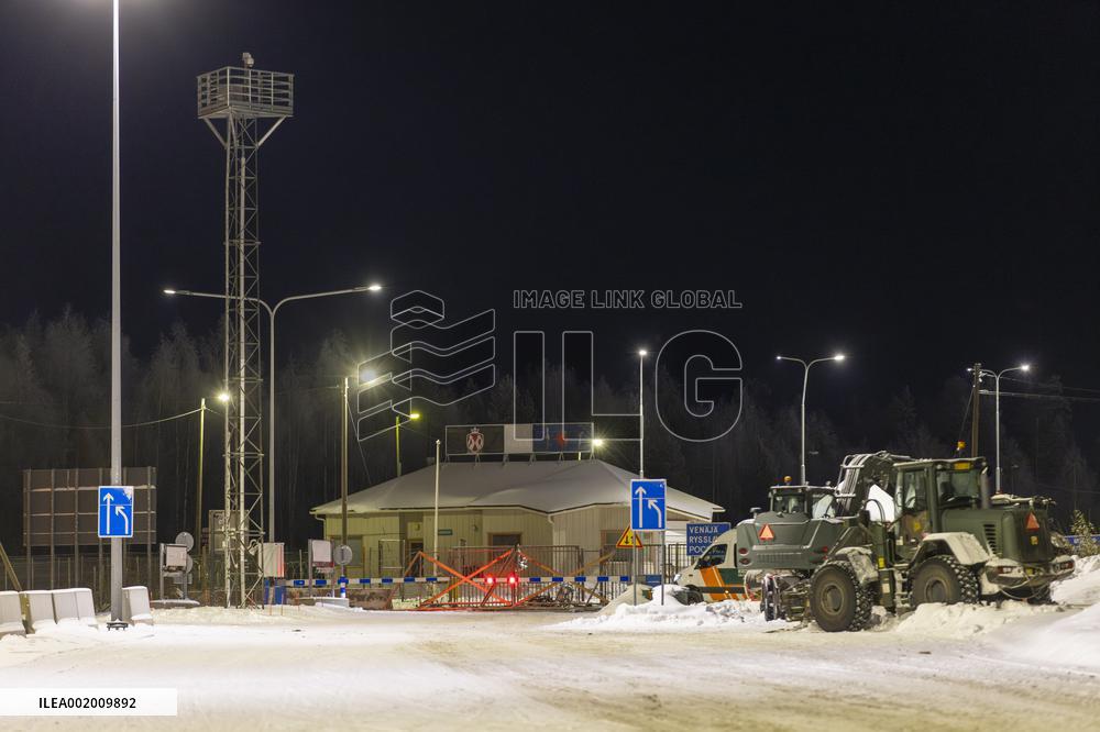 Finnish Prime Minister visits the Vartius border crossing station