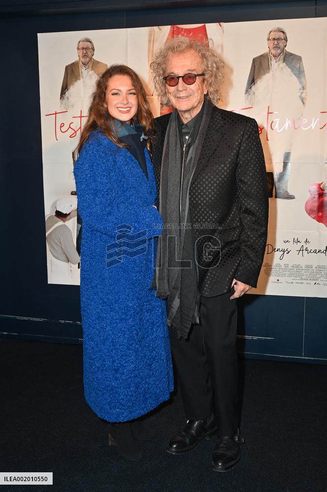 Testament Premiere - Paris