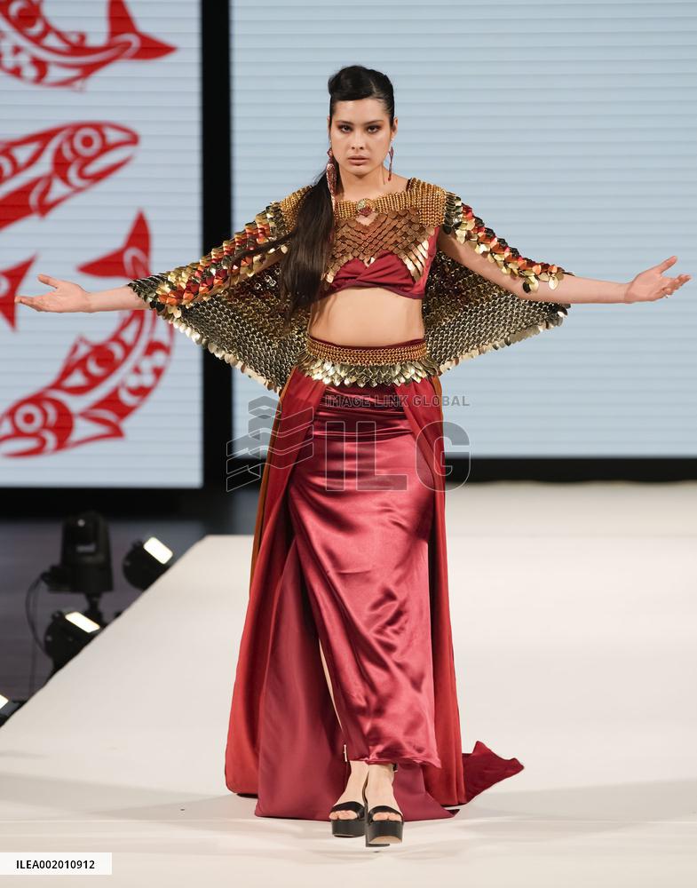 CANADA-VANCOUVER-INDIGENOUS FASHION SHOW