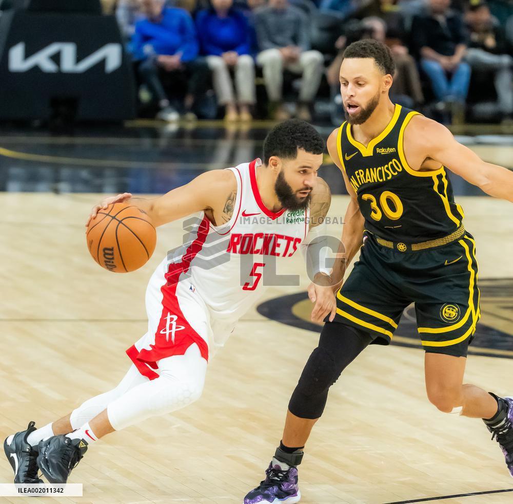(SP)U.S.-SAN FRANCISCO-BASKETBALL-NBA-WARRIORS VS ROCKETS