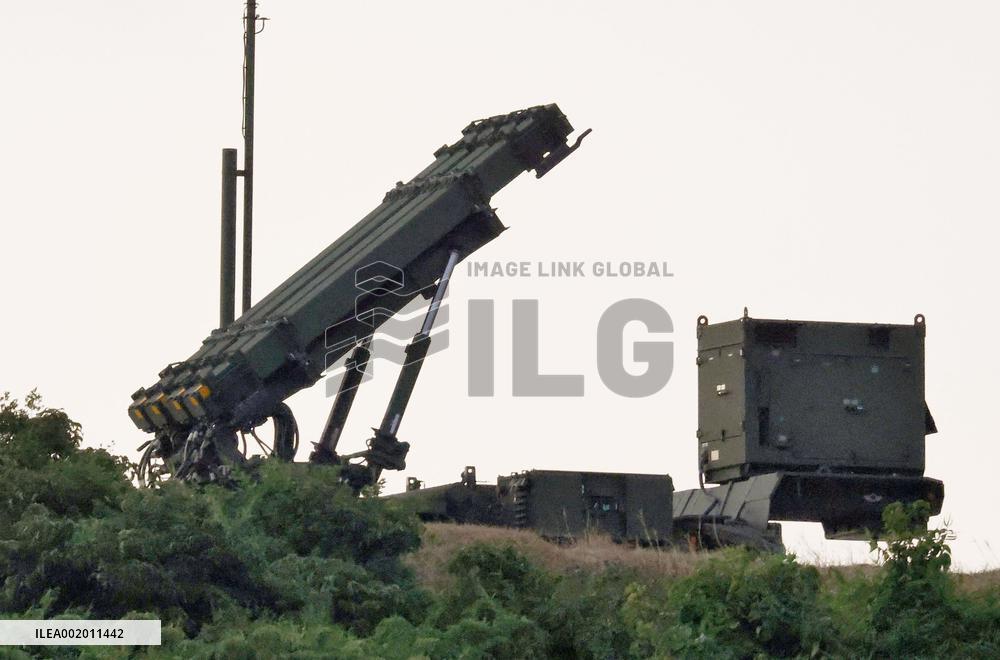 PAC3 interceptor on Okinawa