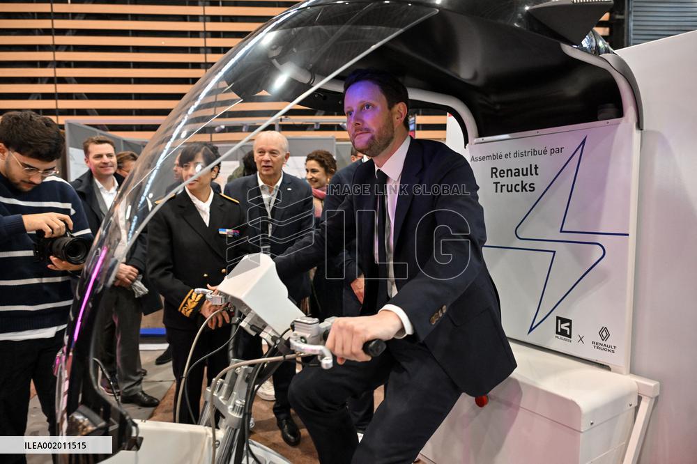 Clement Beaune Visits Solutrans Exhibition - Lyon