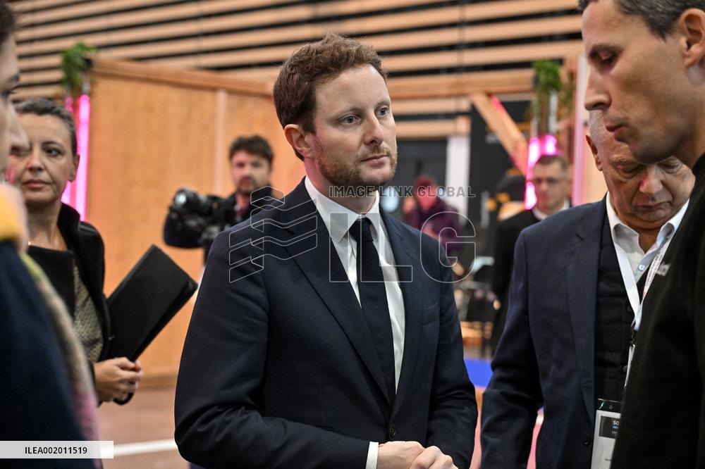 Clement Beaune Visits Solutrans Exhibition - Lyon