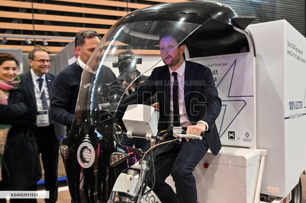Clement Beaune Visits Solutrans Exhibition - Lyon