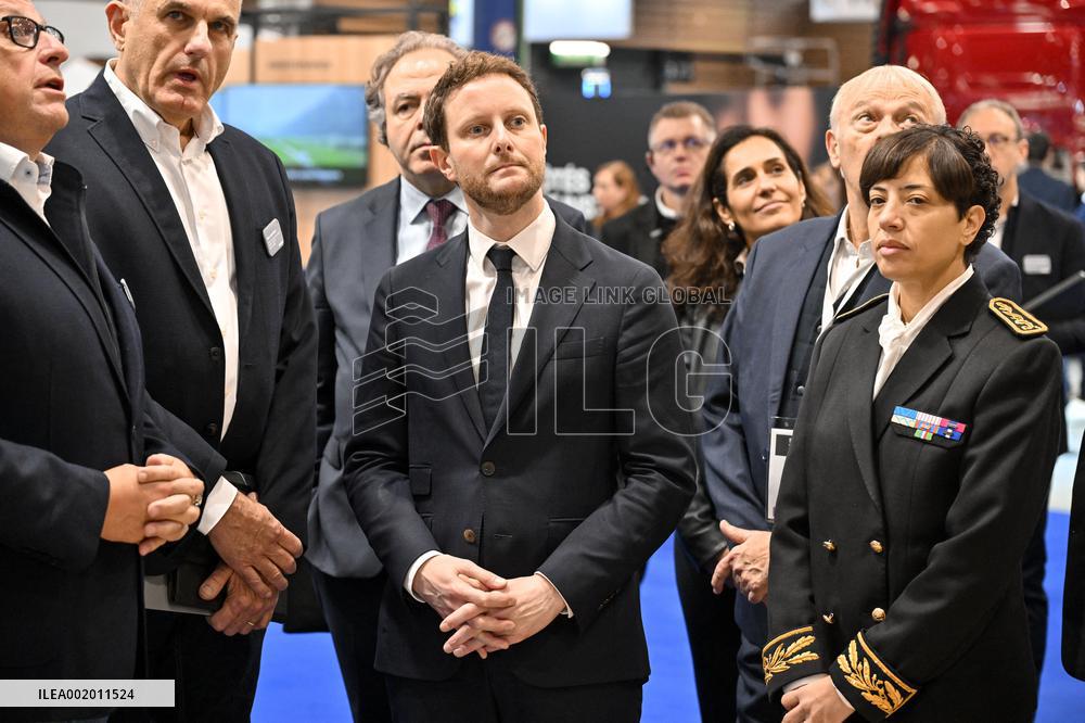 Clement Beaune Visits Solutrans Exhibition - Lyon