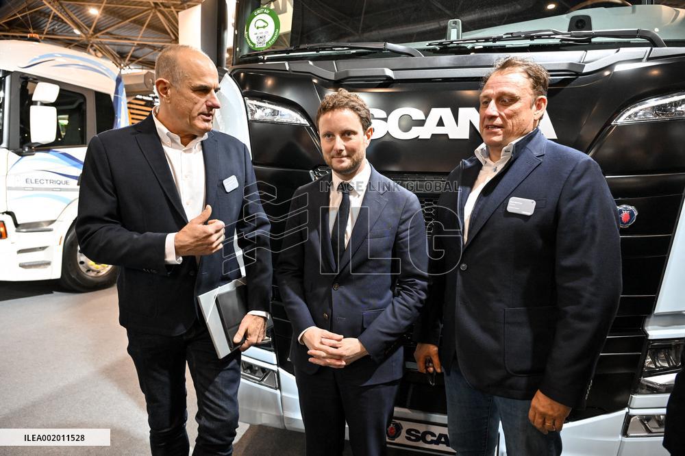 Clement Beaune Visits Solutrans Exhibition - Lyon