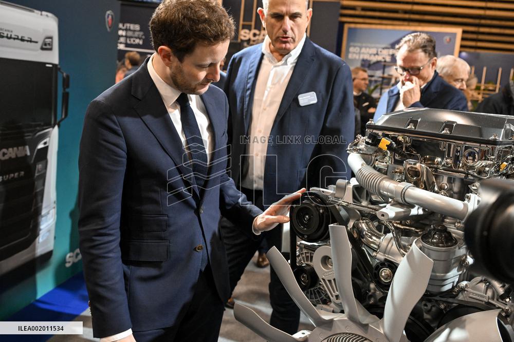 Clement Beaune Visits Solutrans Exhibition - Lyon