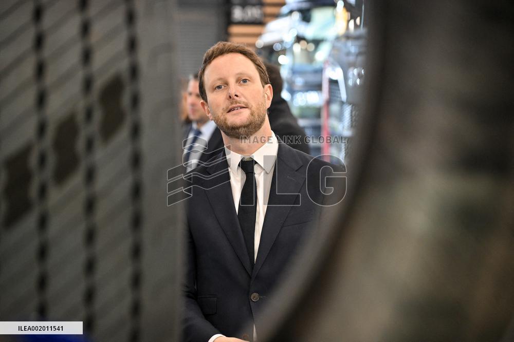 Clement Beaune Visits Solutrans Exhibition - Lyon