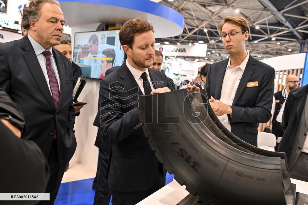 Clement Beaune Visits Solutrans Exhibition - Lyon