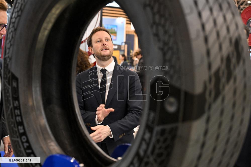 Clement Beaune Visits Solutrans Exhibition - Lyon