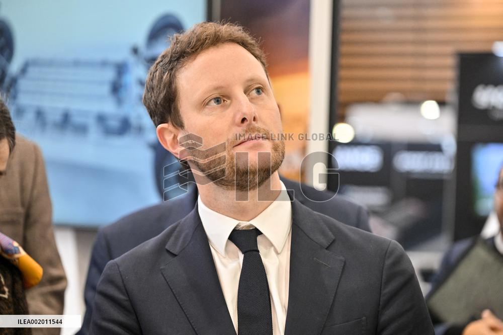 Clement Beaune Visits Solutrans Exhibition - Lyon