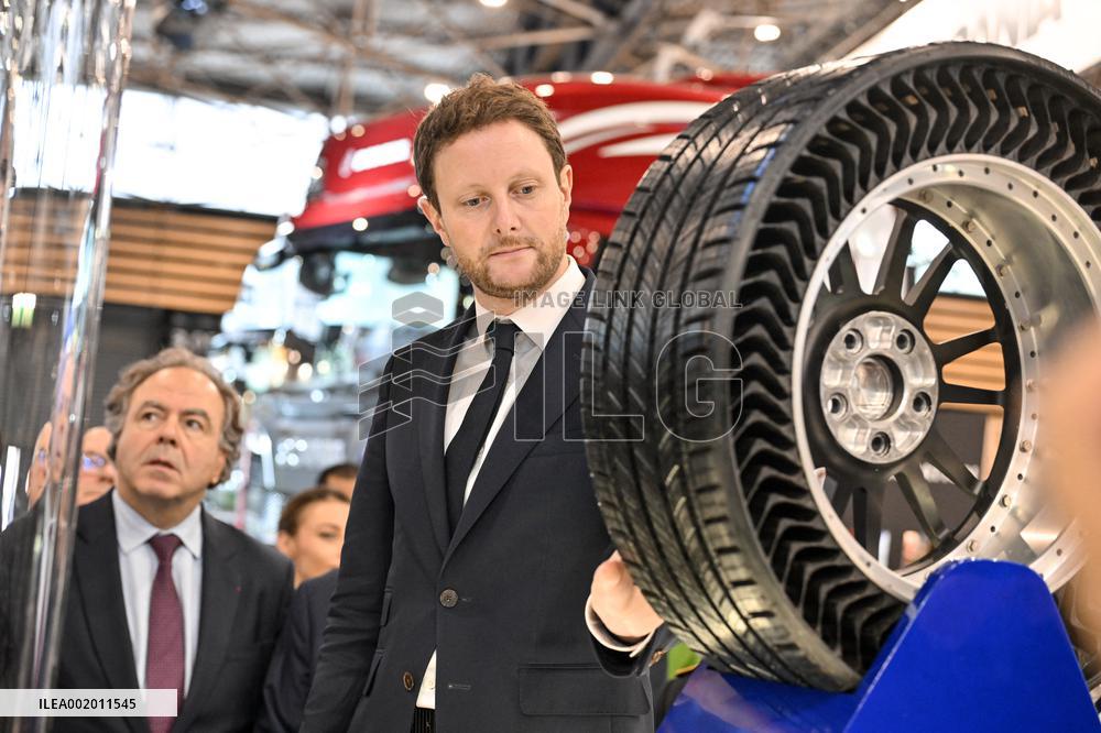 Clement Beaune Visits Solutrans Exhibition - Lyon