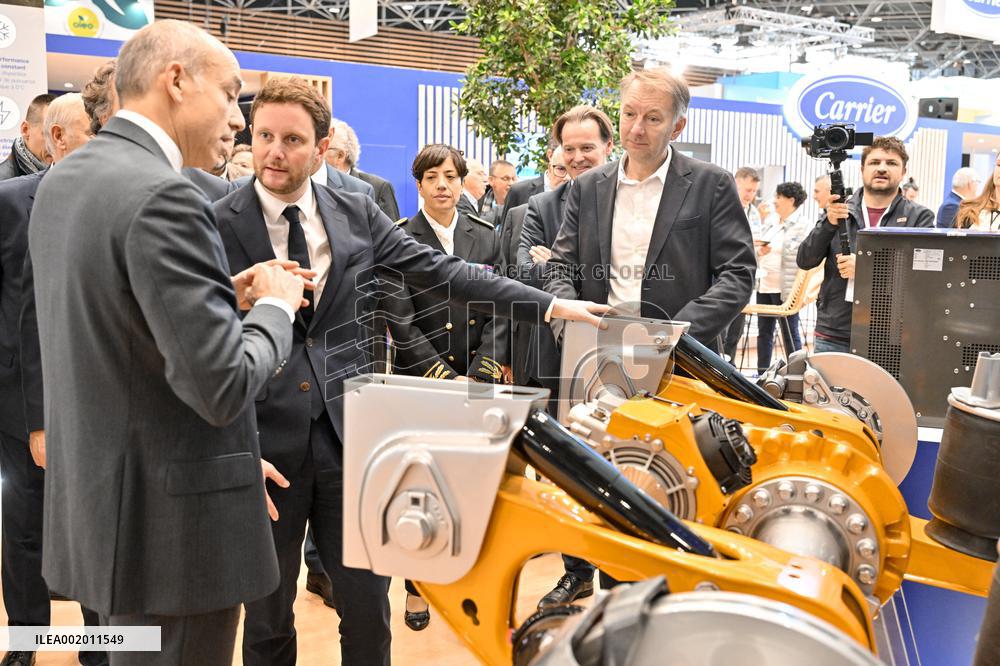 Clement Beaune Visits Solutrans Exhibition - Lyon