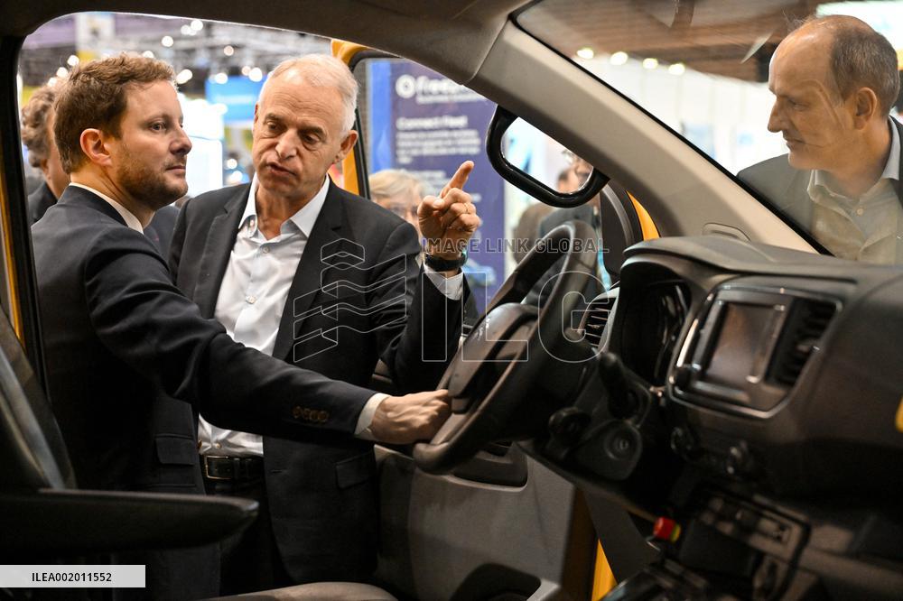 Clement Beaune Visits Solutrans Exhibition - Lyon