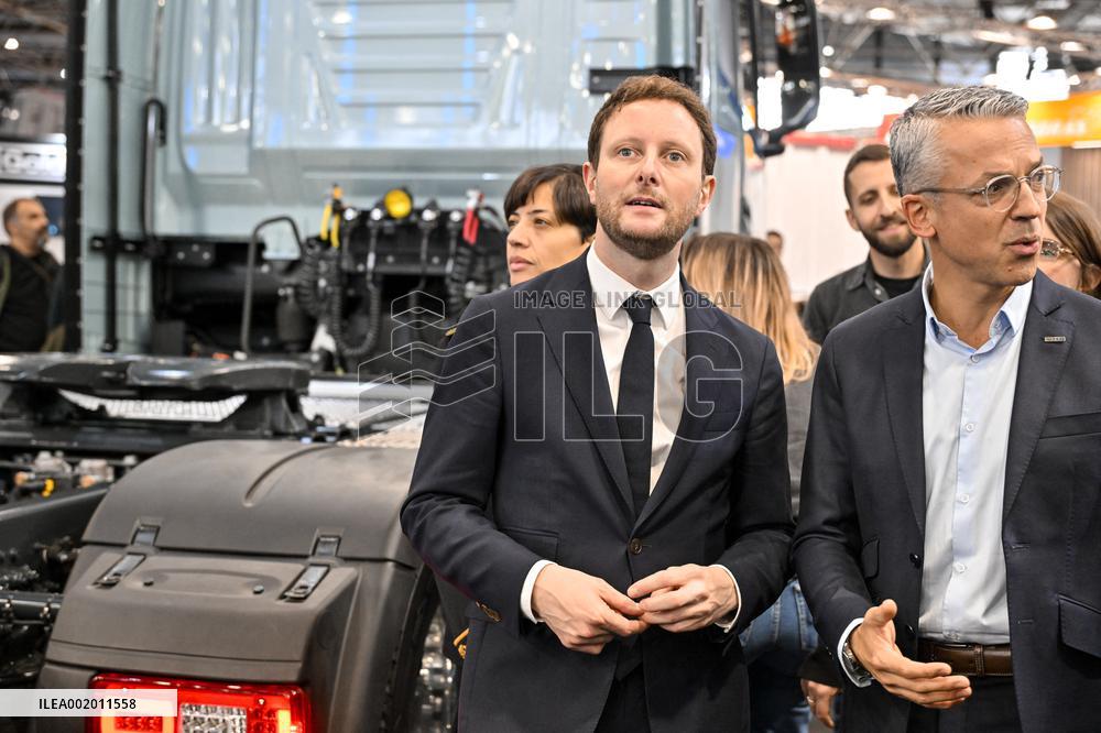 Clement Beaune Visits Solutrans Exhibition - Lyon