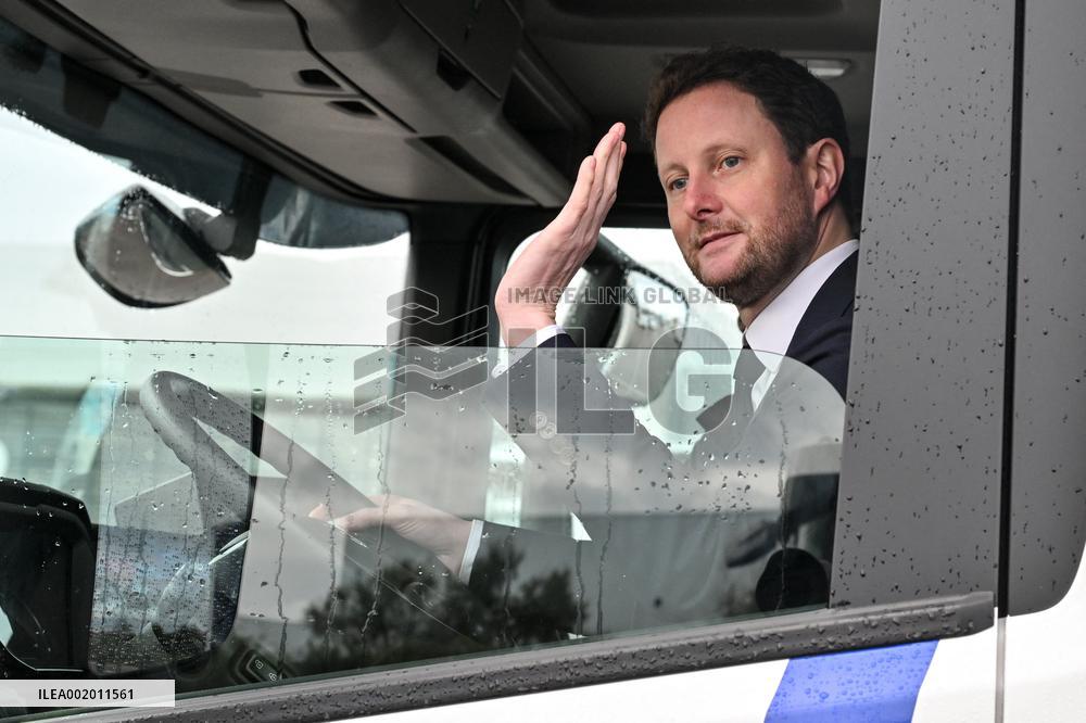 Clement Beaune Visits Solutrans Exhibition - Lyon