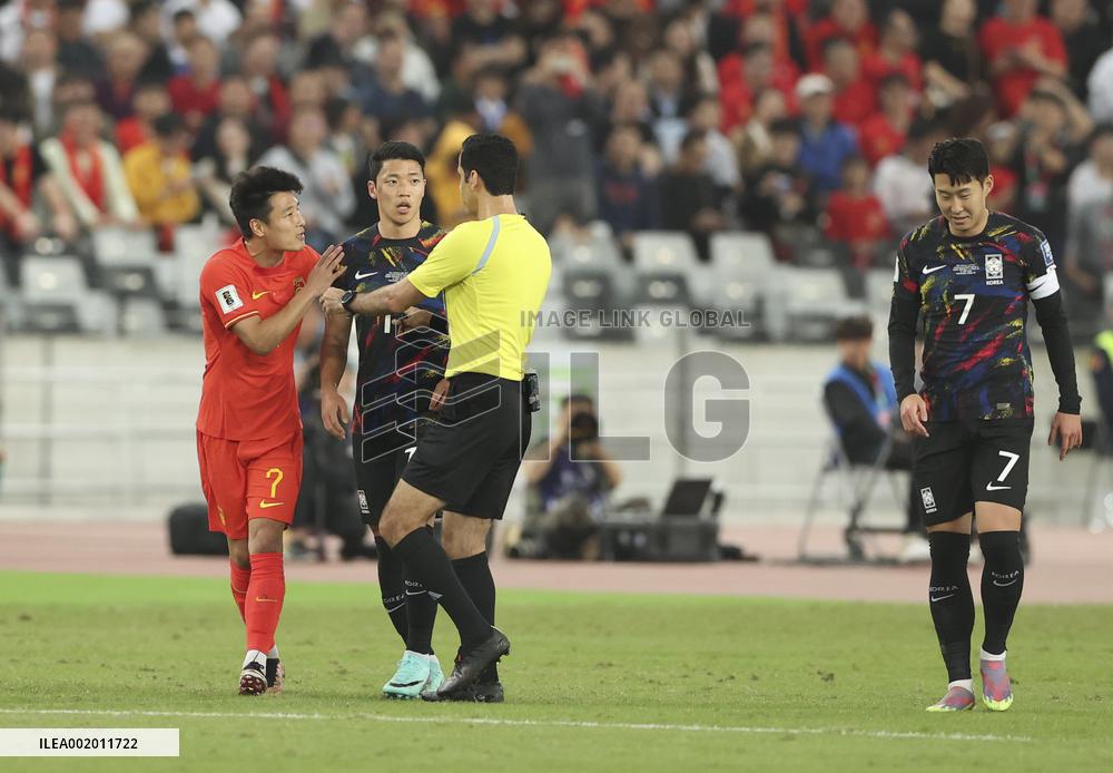 (SP)CHINA-GUANGDONG-SHENZHEN-FOOTBALL-2026 FIFA WORLD CUP ASIAN QUALIFIER-GROUP C-CHN VS KOR(CN)