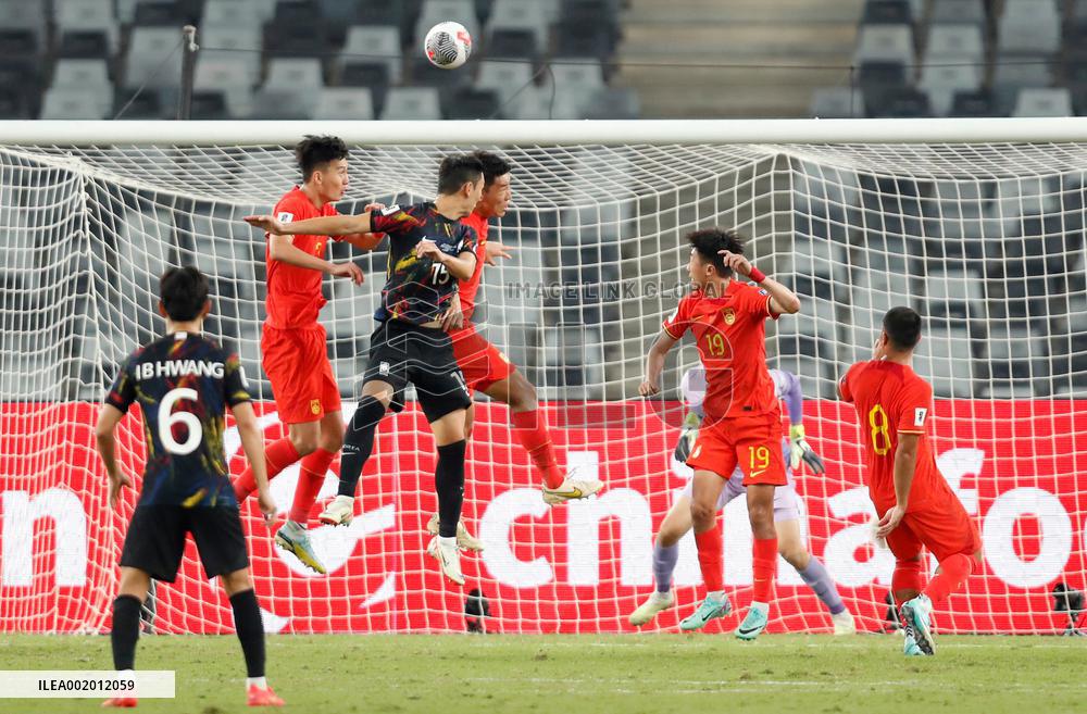 (SP)CHINA-GUANGDONG-SHENZHEN-FOOTBALL-2026 FIFA WORLD CUP ASIAN QUALIFIER-GROUP C-CHN VS KOR(CN)