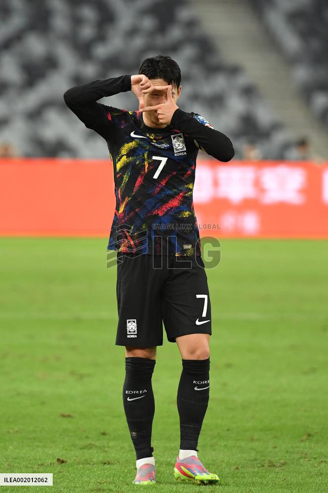 (SP)CHINA-GUANGDONG-SHENZHEN-FOOTBALL-2026 FIFA WORLD CUP ASIAN QUALIFIER-GROUP C-CHN VS KOR(CN)