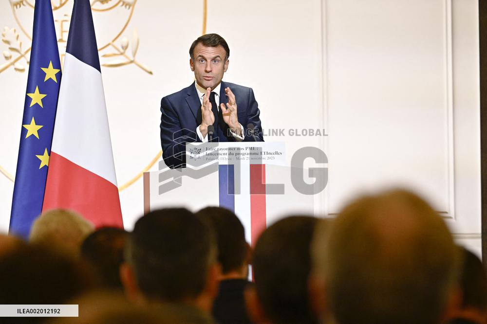 Launch Of The ETIncelles Program - Paris