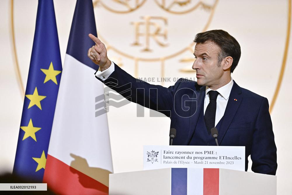 Launch Of The ETIncelles Program - Paris