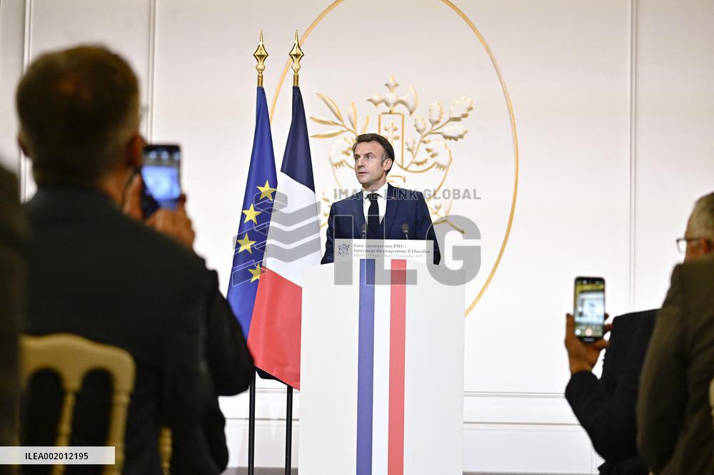 Launch Of The ETIncelles Program - Paris