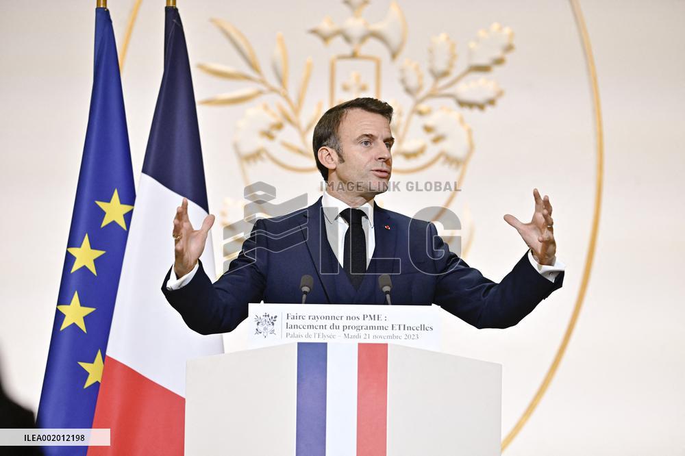 Launch Of The ETIncelles Program - Paris