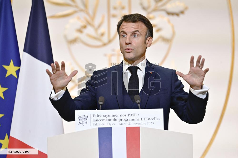 Launch Of The ETIncelles Program - Paris