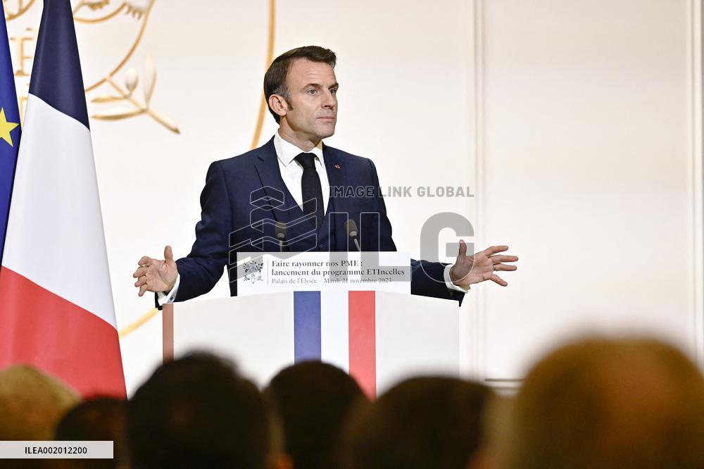 Launch Of The ETIncelles Program - Paris