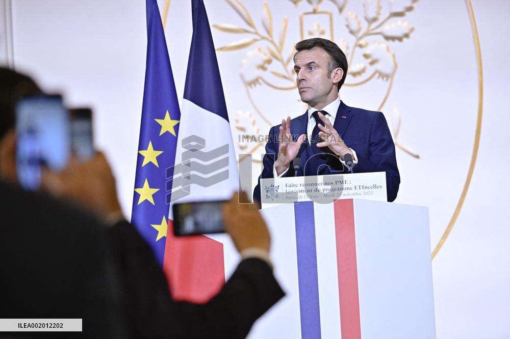 Launch Of The ETIncelles Program - Paris