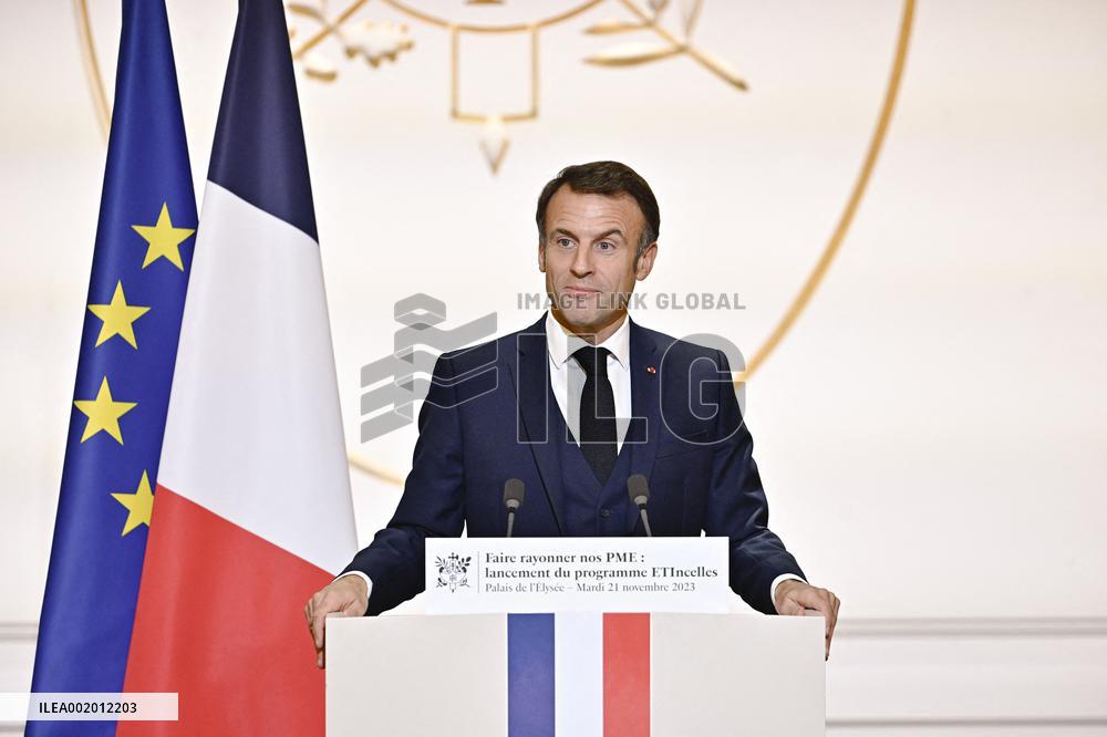 Launch Of The ETIncelles Program - Paris