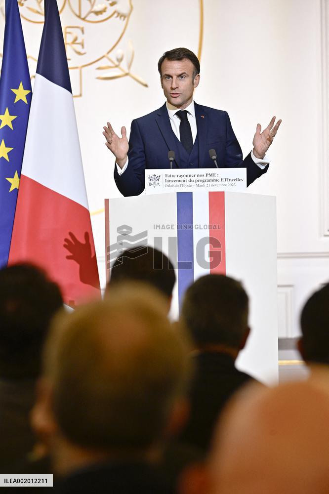 Launch Of The ETIncelles Program - Paris