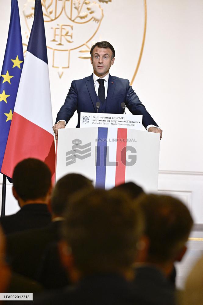 Launch Of The ETIncelles Program - Paris