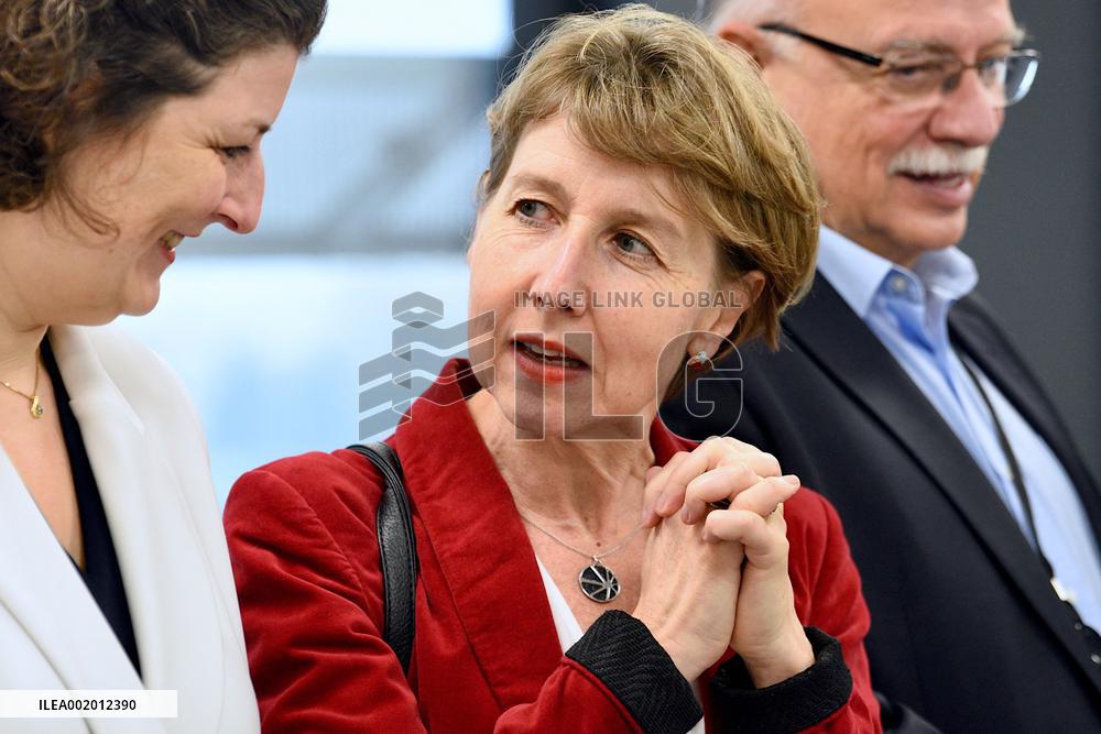 PM Borne Inaugurated The Simone Veil Building - Strasbourg