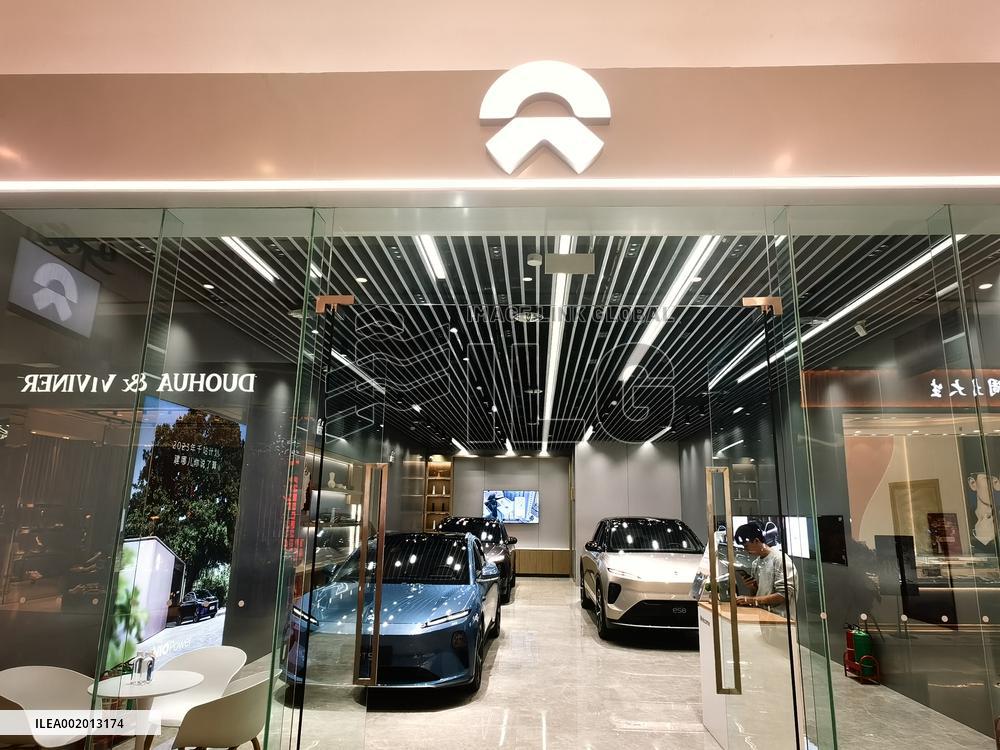 LI AUTO Vehicles at Wanda Plaza in Beijing