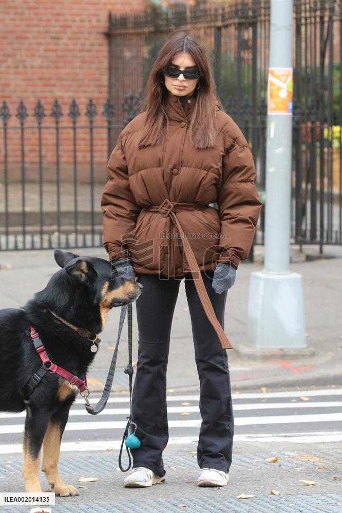 Emily Ratajkowski Out - NYC