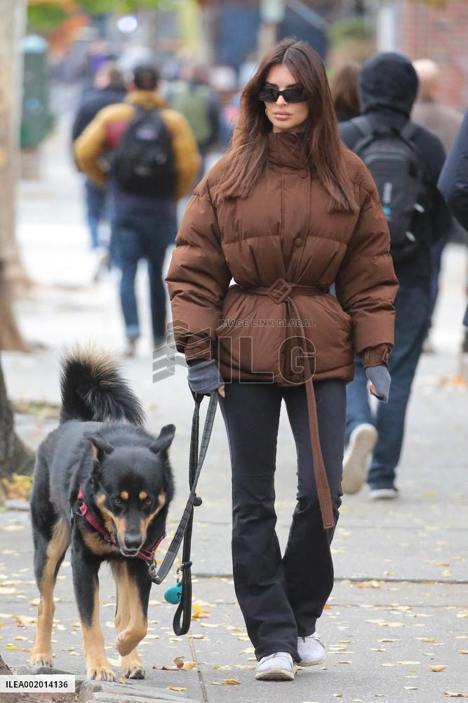 Emily Ratajkowski Out - NYC