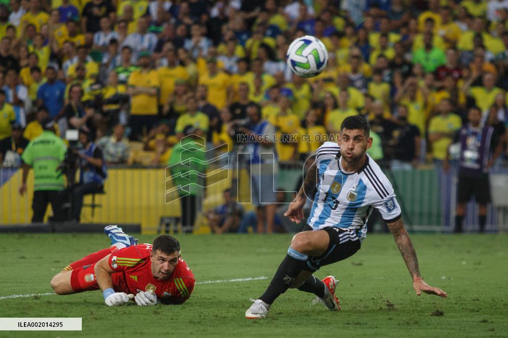 (SP)BRAZIL-RIO DE JANEIRO-FOOTBALL-2026 FIFA WORLD CUP QUALIFIERS-BRAZIL VS ARGENTINA