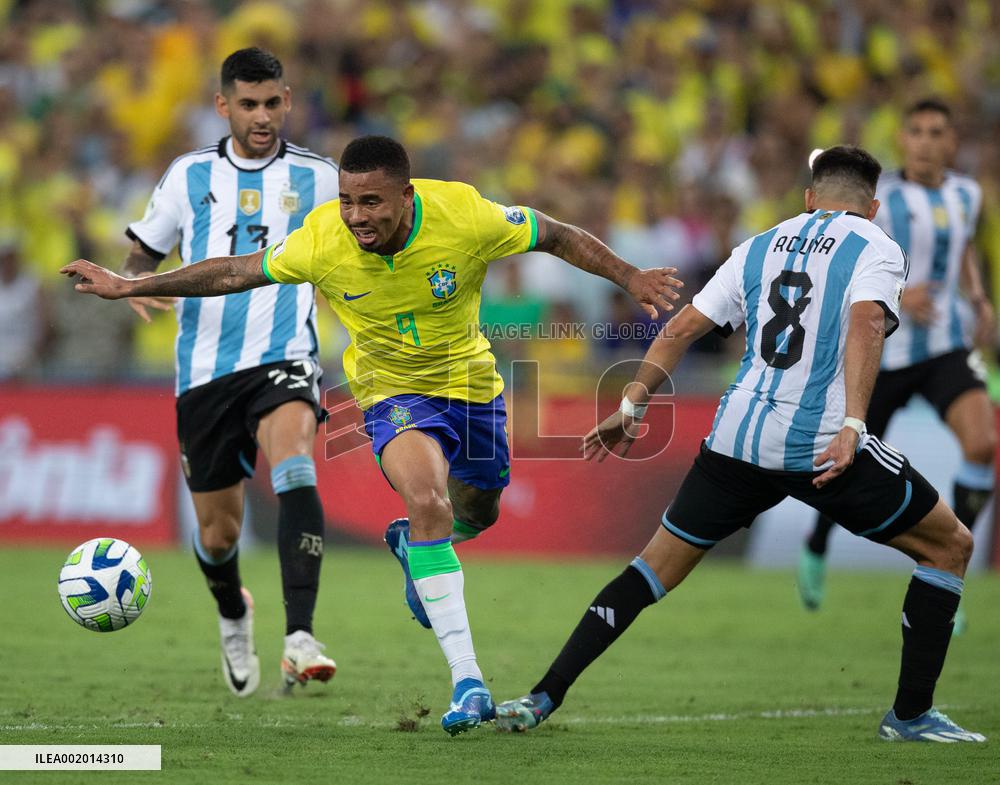 (SP)BRAZIL-RIO DE JANEIRO-FOOTBALL-2026 FIFA WORLD CUP QUALIFIERS-BRAZIL VS ARGENTINA