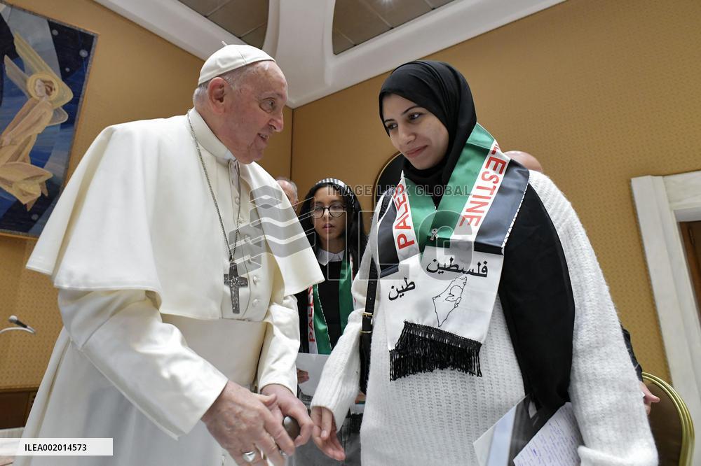 Pope Francis Meets Delegations Of Israelis And Palestinians - Vatican
