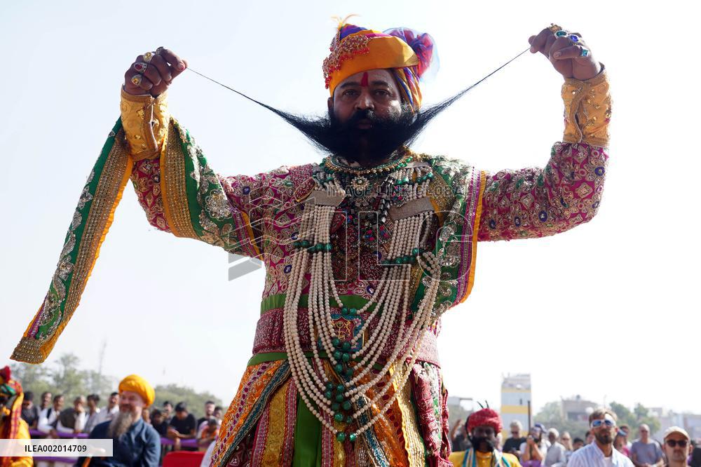 Competition Of Long Moustache - Pushkar
