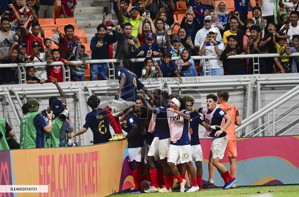 (SP)INDONESIA-JAKARTA-FOOTBALL-FIFA U17 WORLD CUP-ROUND OF 16-FRA VS SEN