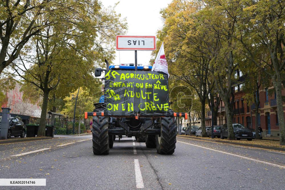 Demonstration By Young Farmers - Toulouse