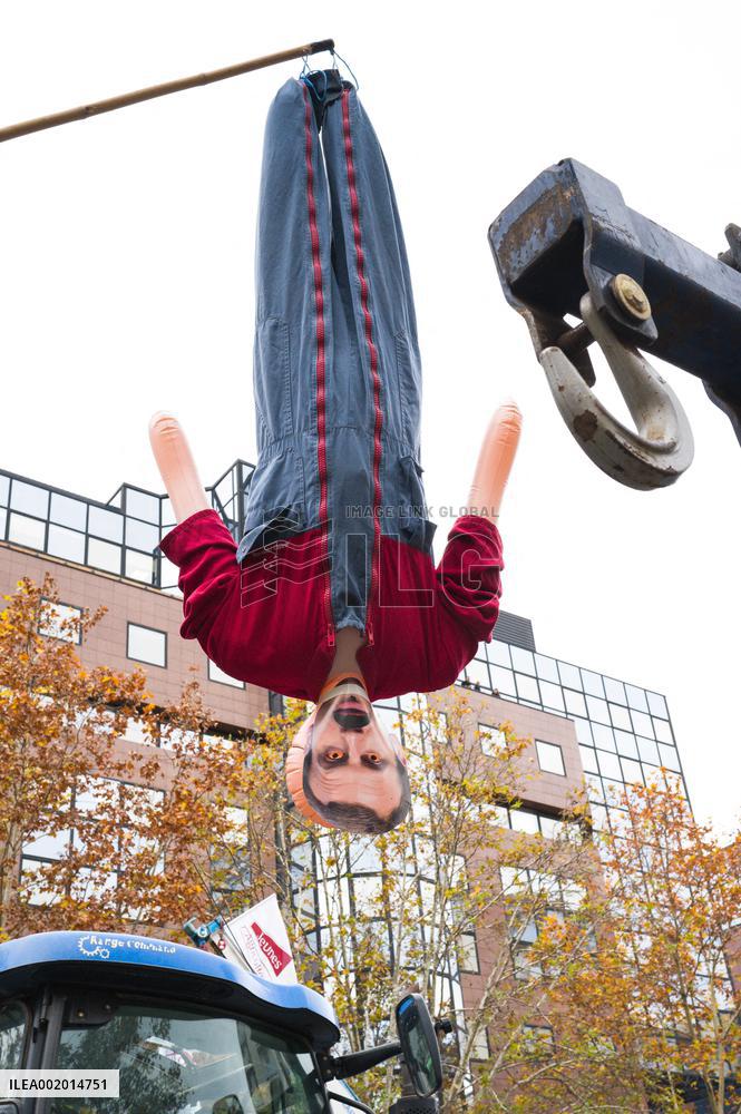 Demonstration By Young Farmers - Toulouse