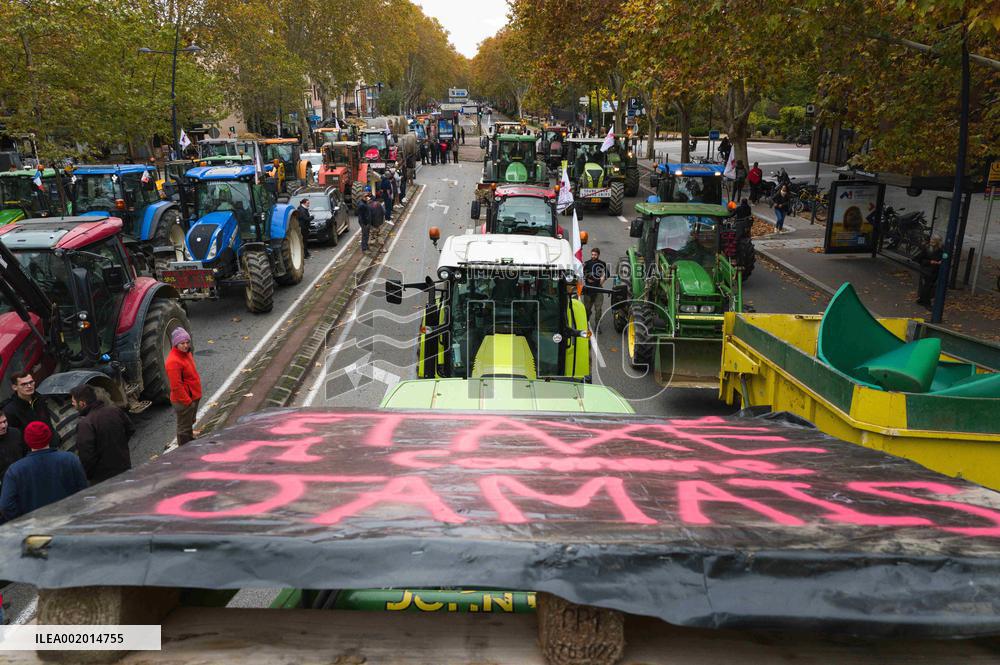 Demonstration By Young Farmers - Toulouse
