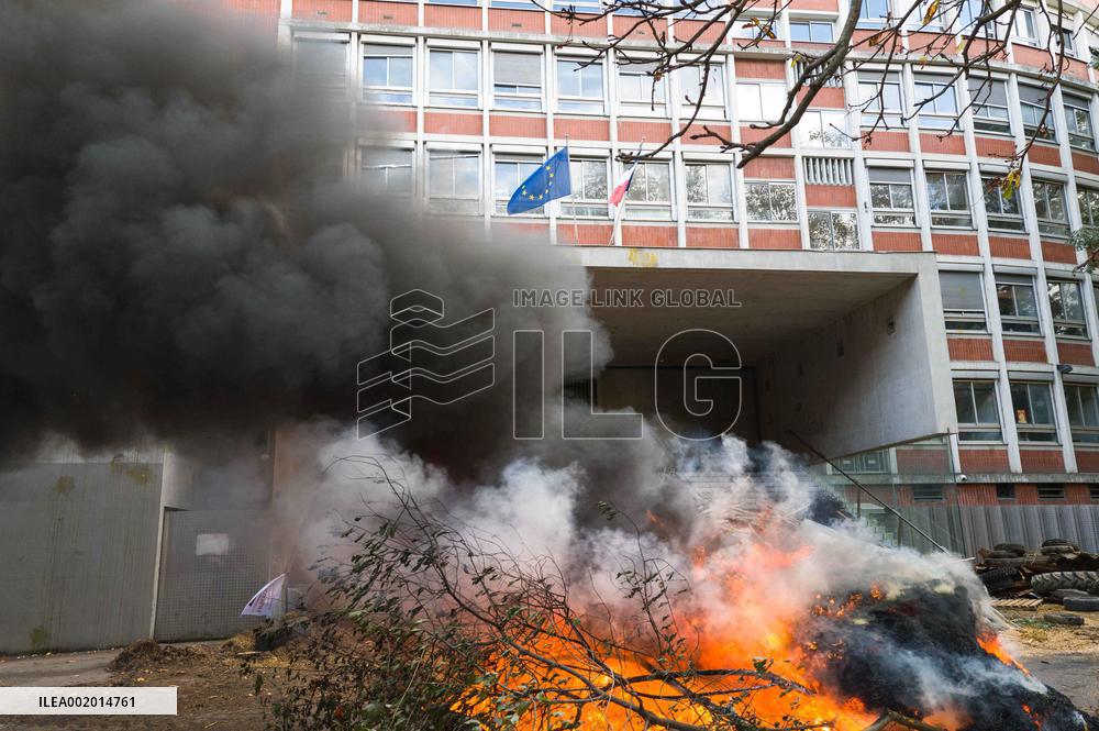 Demonstration By Young Farmers - Toulouse
